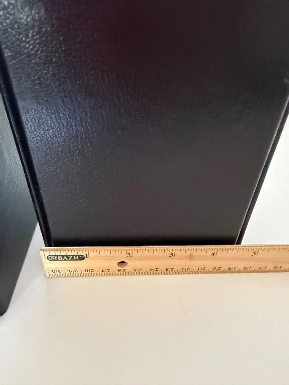 PHOTO BOOKENDS vintage leather